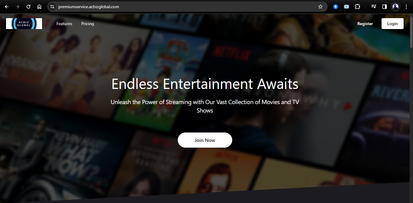 Premium Streaming Service